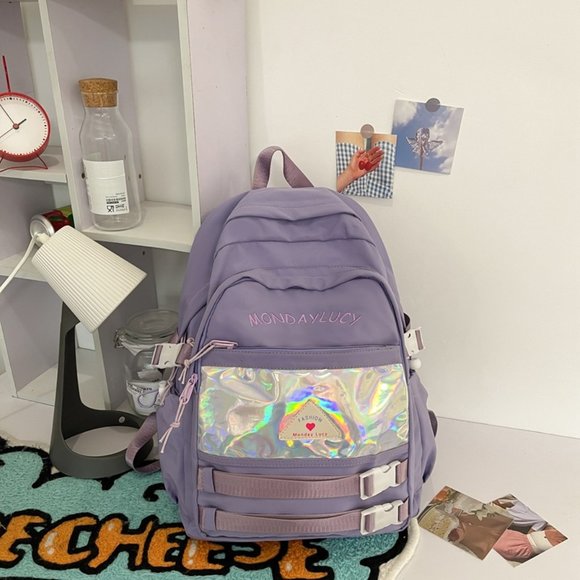 Pure and fresh son fasten backpack